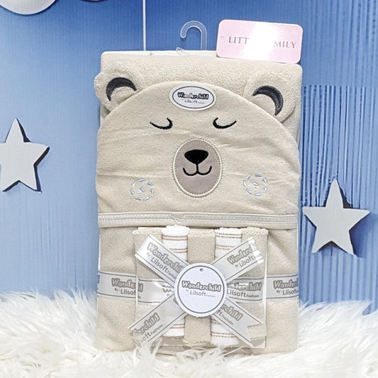 Premium Baby Hooded Towel Set – Polar Bear