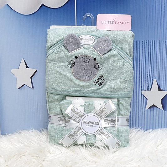 Premium Baby Hooded Towel Set – Sleepy Bear
