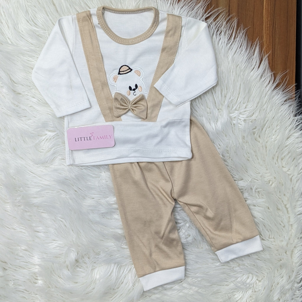 Premium Newborn Baby 10-Piece Gift Set - (Bear) | Beige