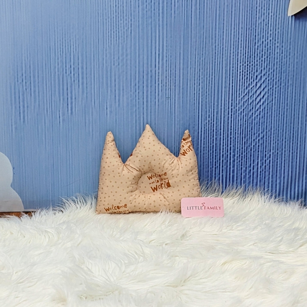 "Welcome to the World" Baby 8 PC'S Bedding Set - (Brown) | Large