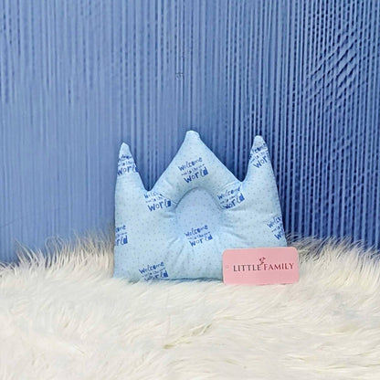 "Welcome to the World" Baby 8 PC'S Bedding Set - (Sky Blue) | Large