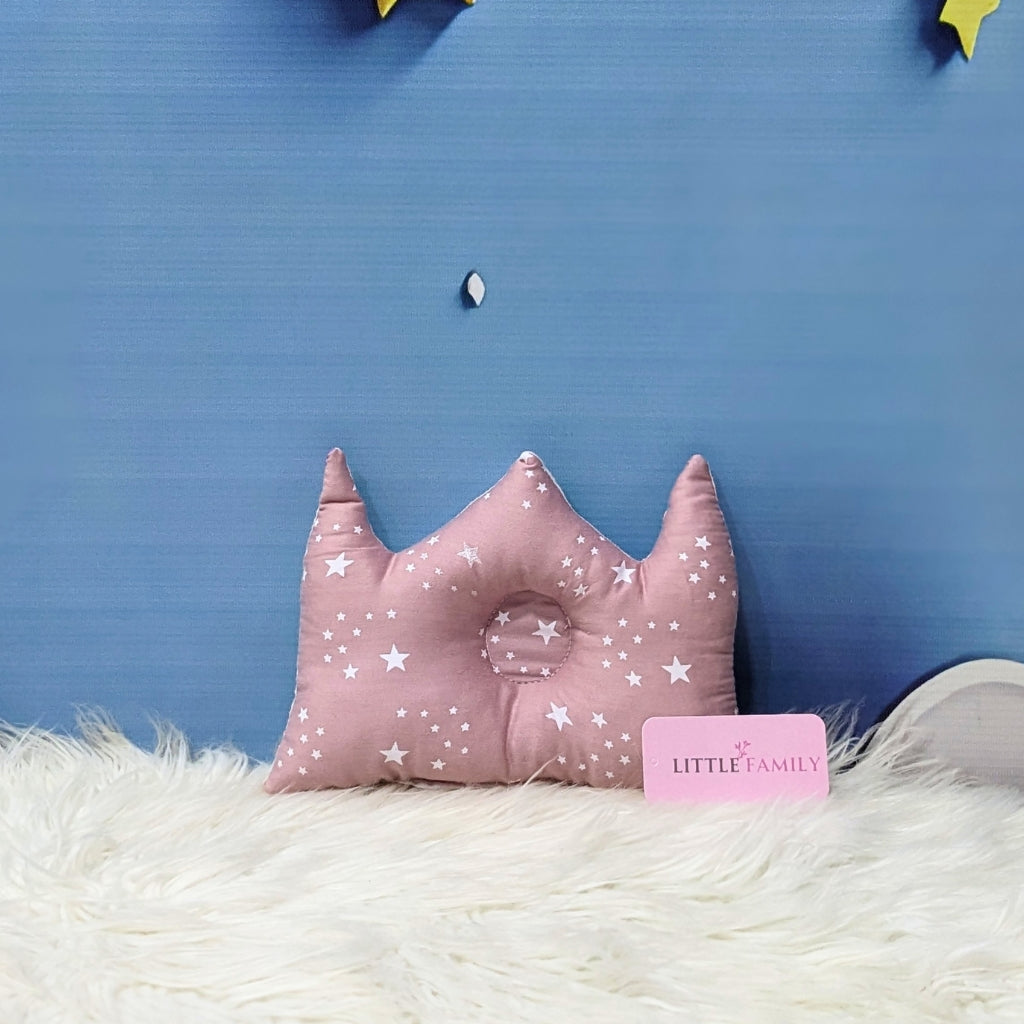 Starry Dreams Baby Bedding Set - 8 Pieces (Dusty Pink)