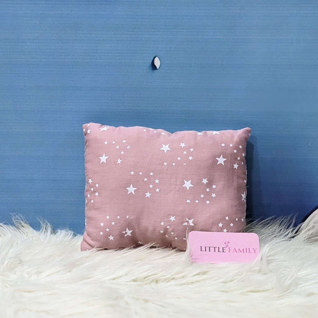 Starry Dreams Baby Bedding Set - 8 Pieces (Dusty Pink)