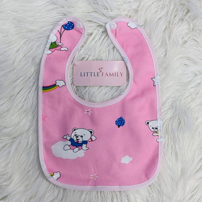 Premium Soft Cotton Baby Bibs – Pack of 3