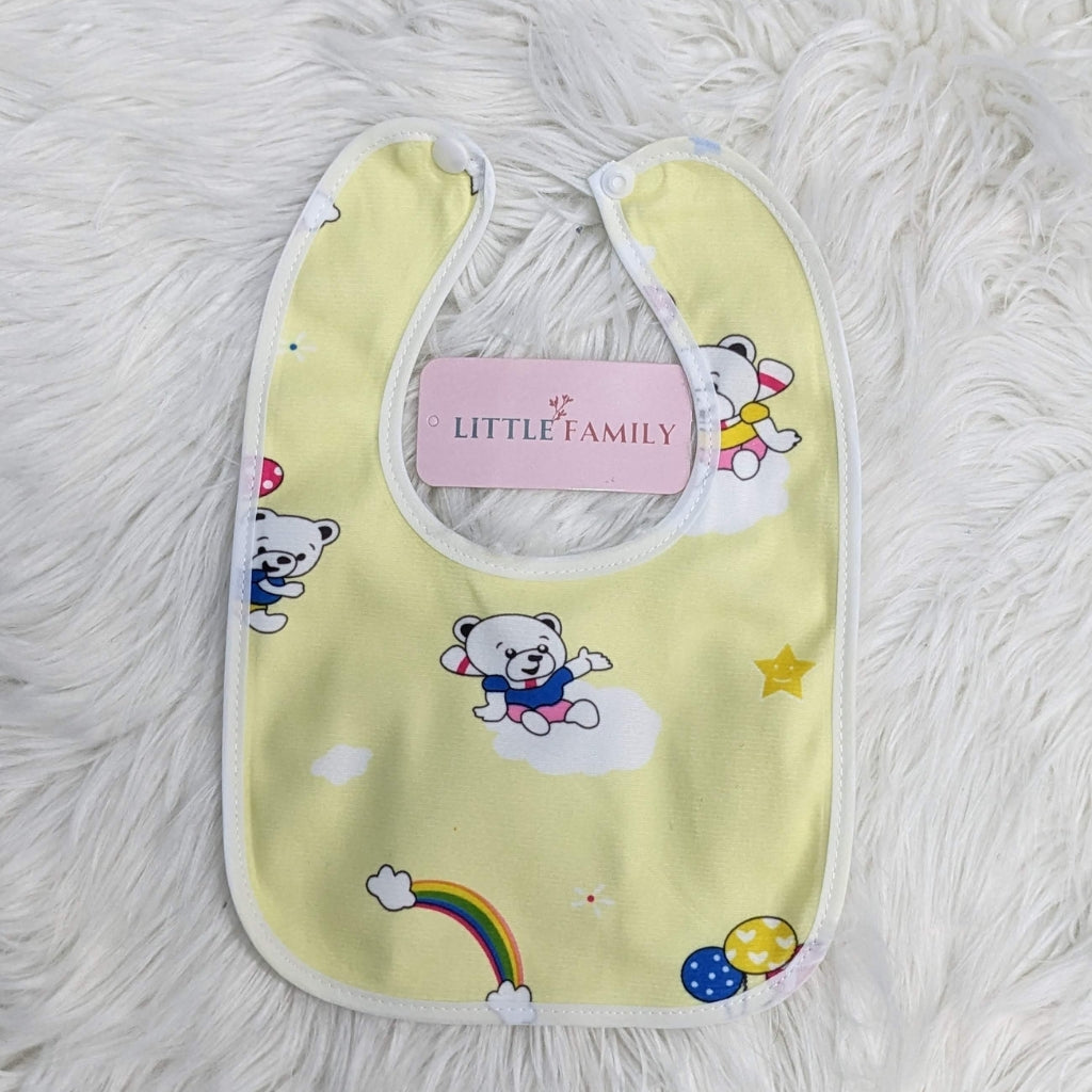 Premium Soft Cotton Baby Bibs – Pack of 3