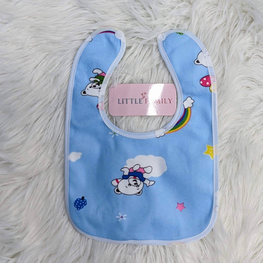 Premium Soft Cotton Baby Bibs – Pack of 3