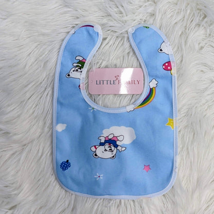 Premium Soft Cotton Baby Bibs – Pack of 3