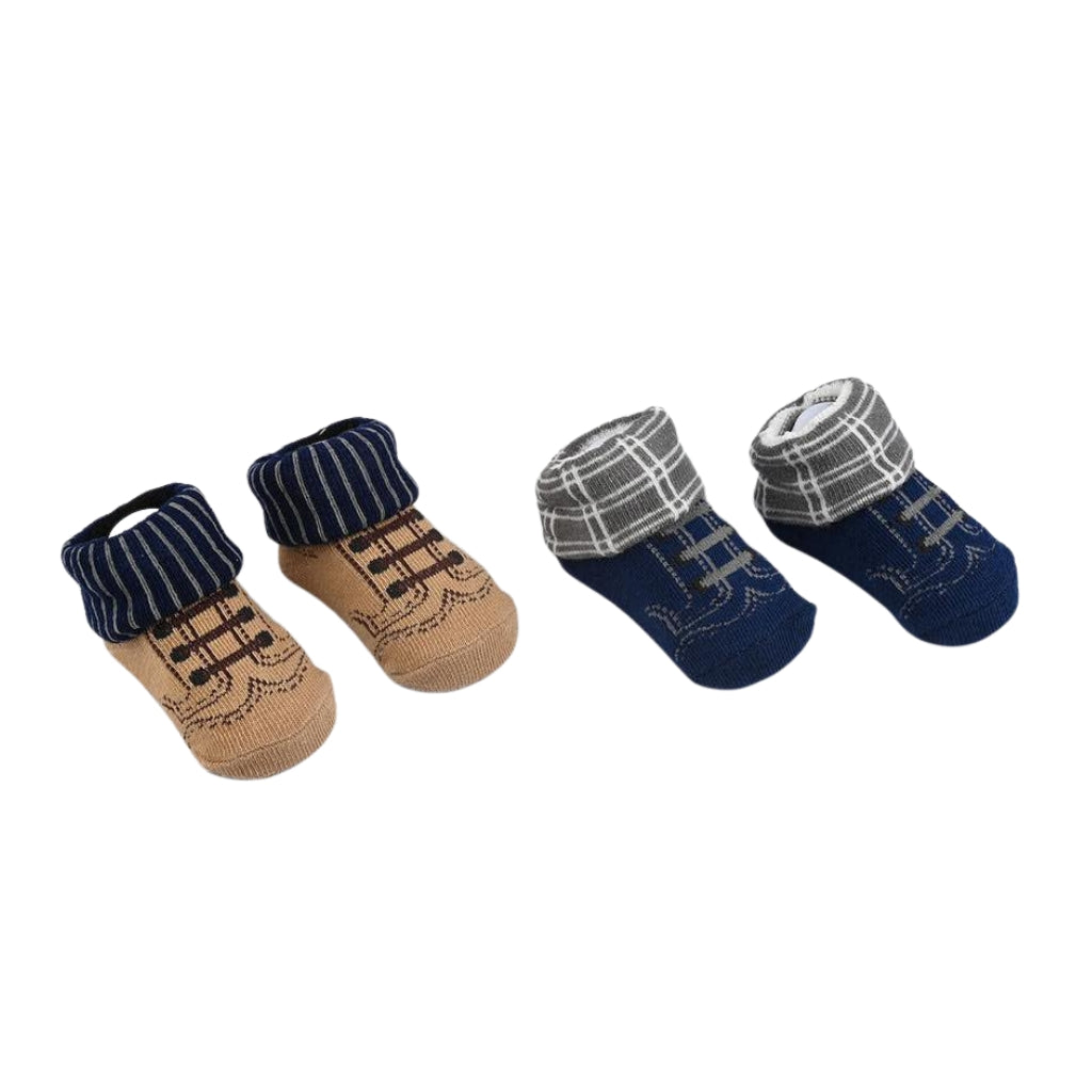 Baby Bibs & Booties Set – Formal Wear | 5-Piece