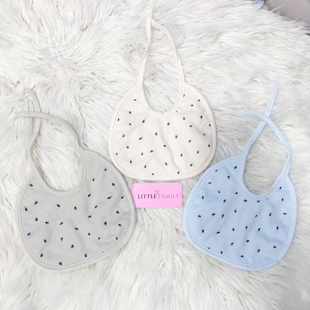 Pack of 3 Baby Bibs Set - "Heat"