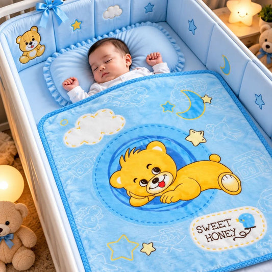 Premium Baby Soft Blanket – Sweet Honey
