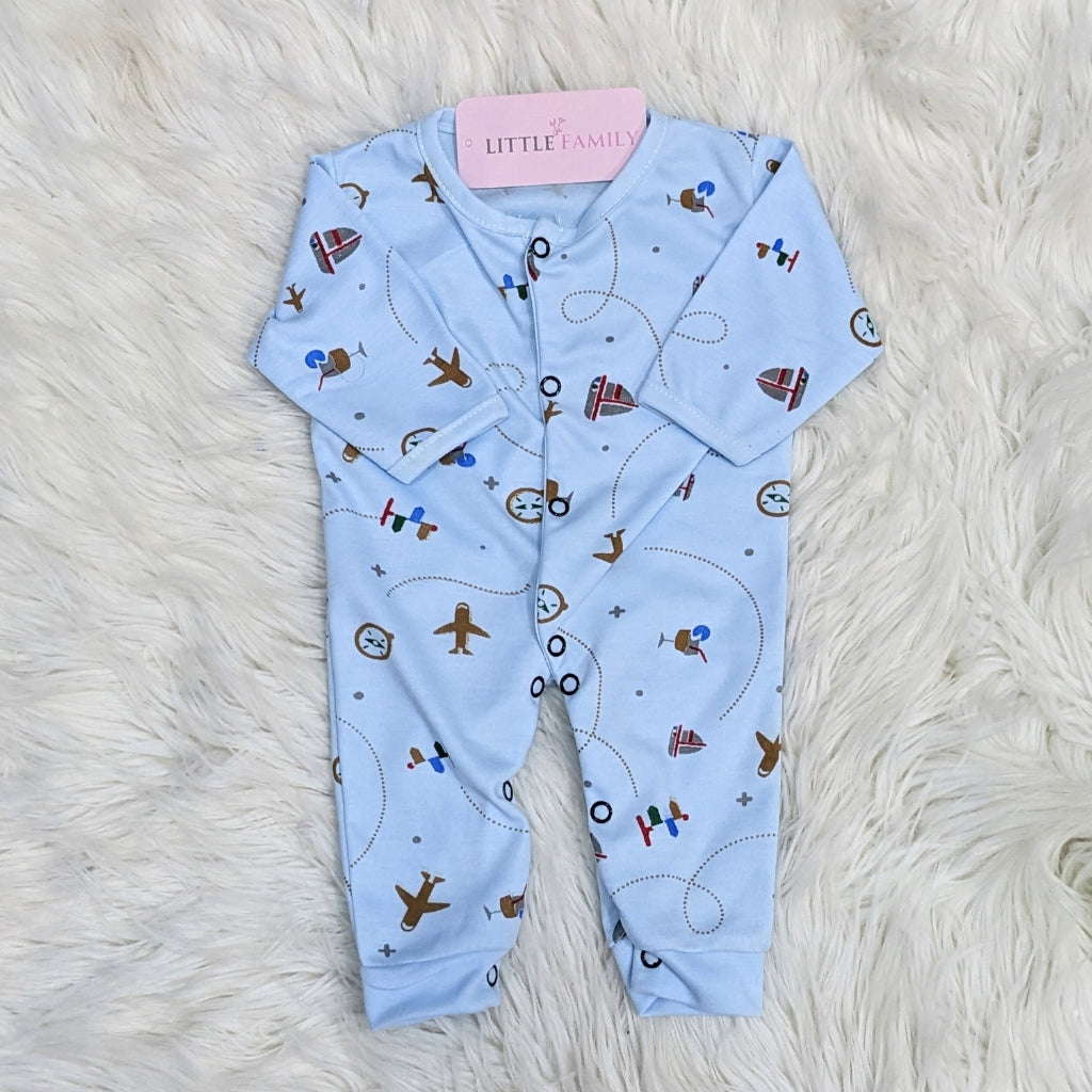 Pack of 3 Premium Baby Rompers – Gentle & Breathable