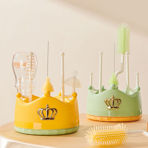 Premium Crown Rotating  Feeder Stand & Cleaning Set