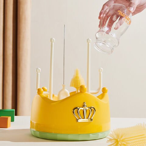 Premium Crown Rotating  Feeder Stand & Cleaning Set