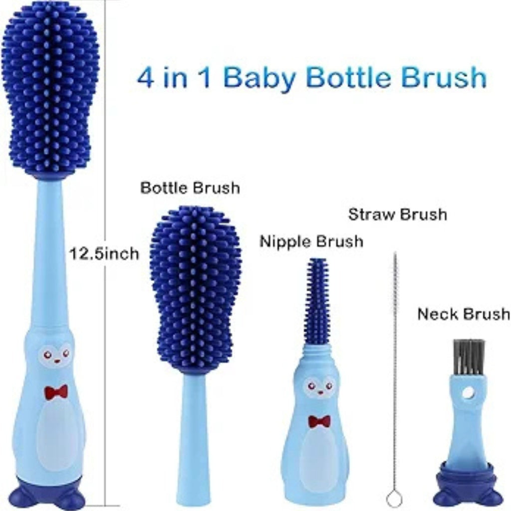 4-in-1 Baby Bottle Cleaning Brush