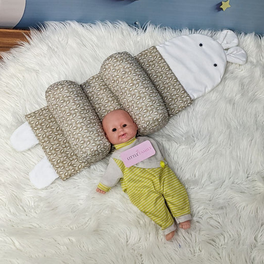 Golden Leaf Baby Head Shaping Pillow – Ergonomic Support