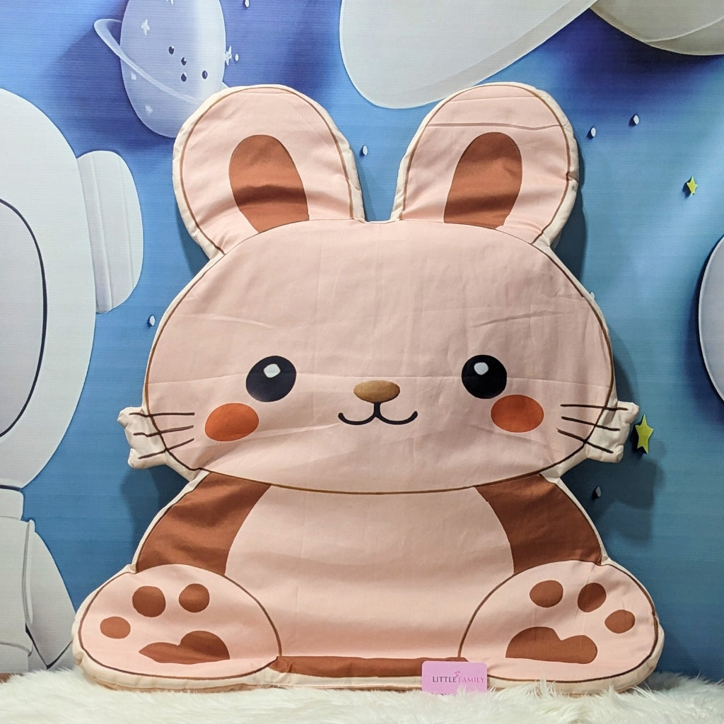 Premium 8-Piece Bunny Baby Bedding Set - Brown