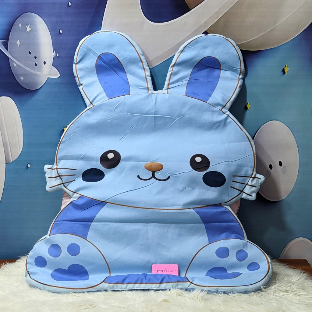 Premium 8-Piece Bunny Baby Bedding Set - Blue