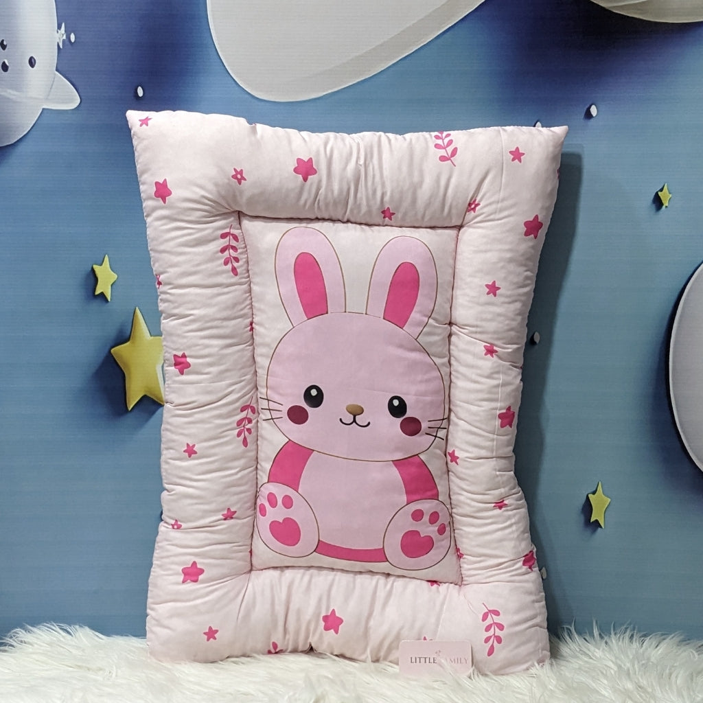Premium 8-Piece Bunny Baby Bedding Set - Pink