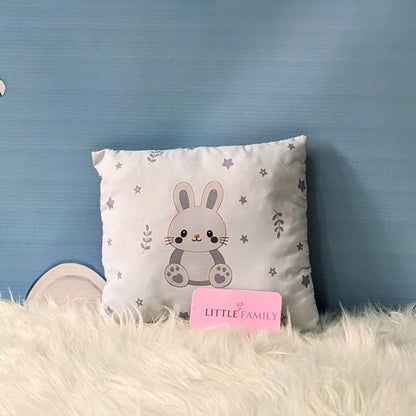 Premium 8-Piece Bunny Baby Bedding Set - Grey