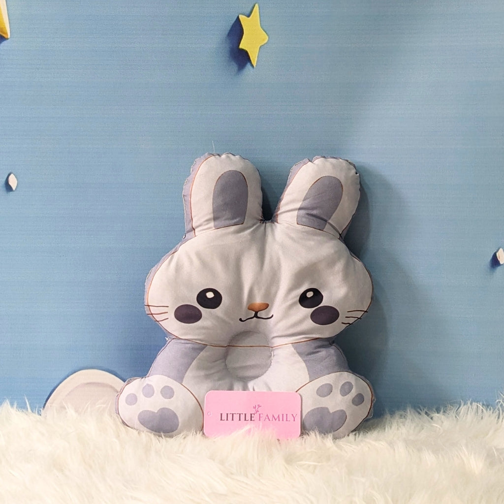Premium 8-Piece Bunny Baby Bedding Set - Grey