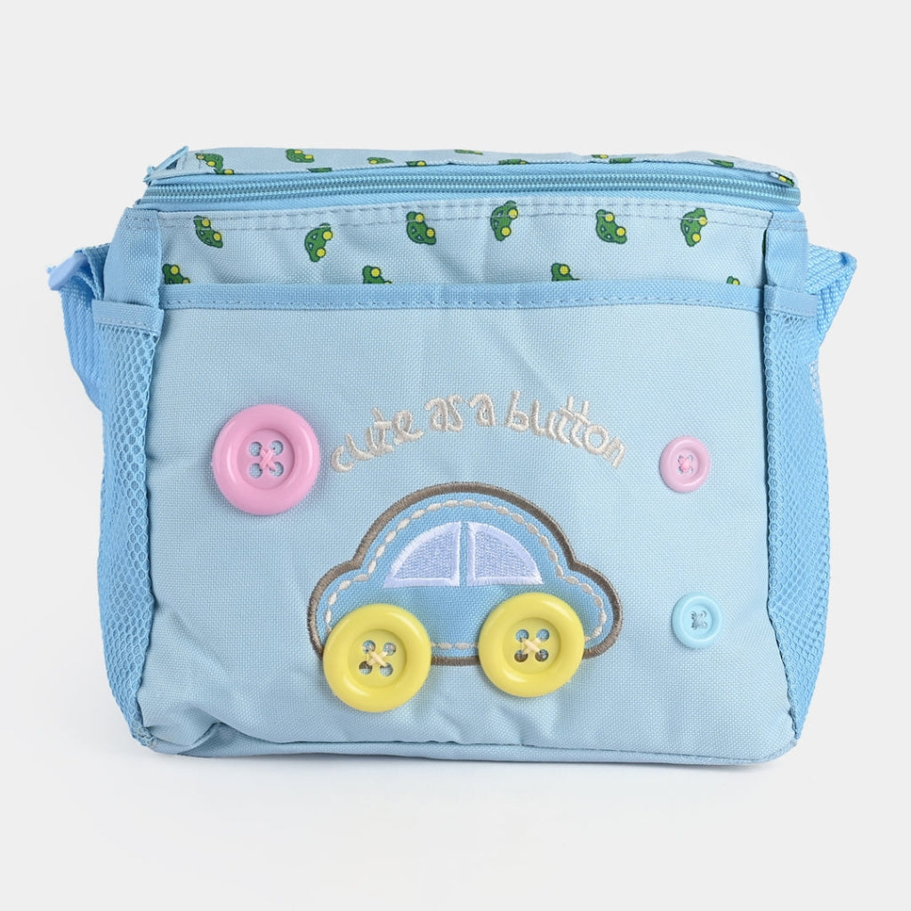 4-Piece Diaper Bag Set with Feeder Holder & Protective Accessory