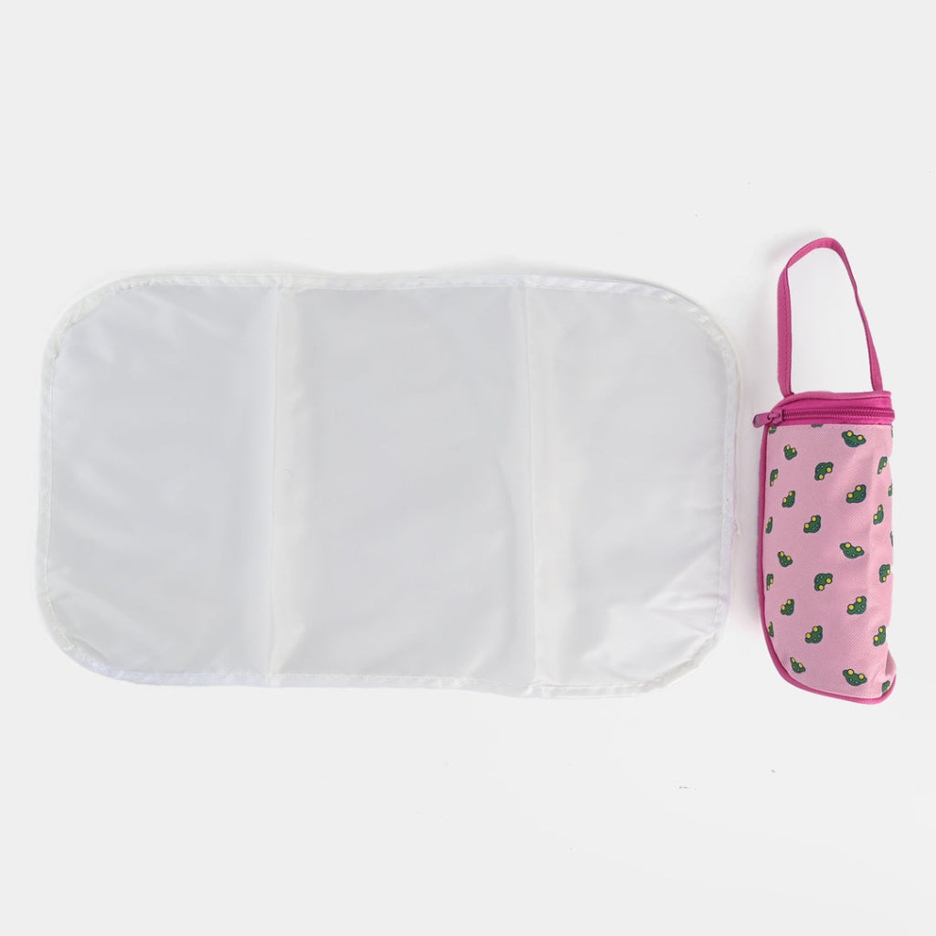 4-Piece Diaper Bag Set with Feeder Holder & Protective Accessory