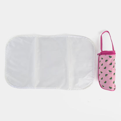 4-Piece Diaper Bag Set with Feeder Holder & Protective Accessory