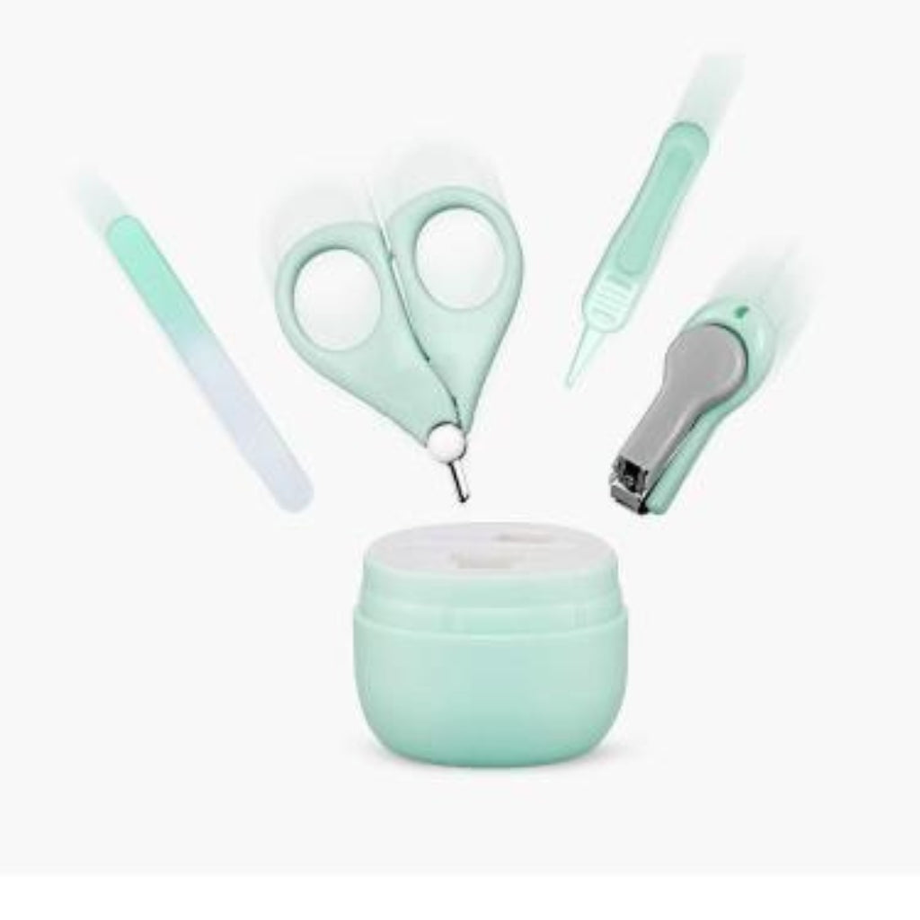 Premium Baby Grooming & Nail Care Kit (with Protective Case) - 5-Piece