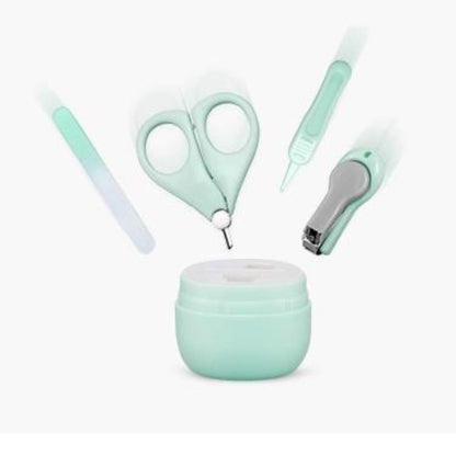 Premium Baby Grooming & Nail Care Kit (with Protective Case) - 5-Piece