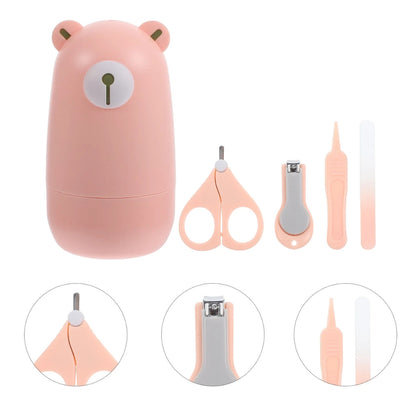 Premium Baby Grooming & Nail Care Kit (with Protective Case) - 5-Piece