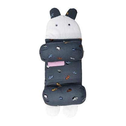Dark Grey Car Theme Baby Head Shaping Pillow – Ergonomic Support