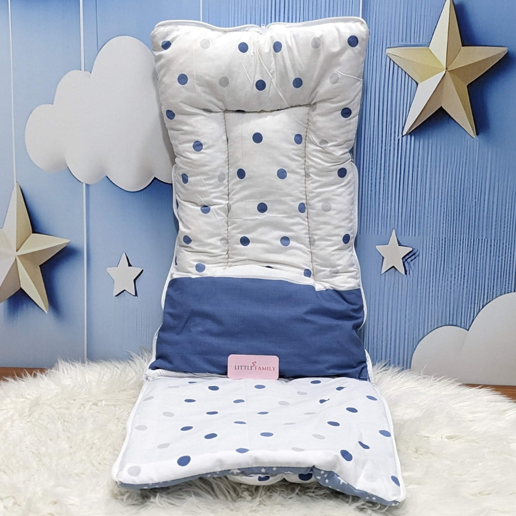 Starry Dreams Baby Carry Nest – Blue Gray