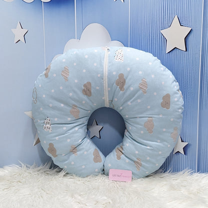 Cloudy Theme Baby Feeding Pillow – Ergonomic Support for Breastfeeding Moms