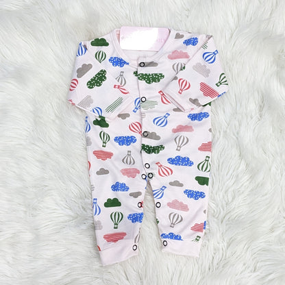 Pack of 3 Premium Baby Rompers – Gentle & Breathable