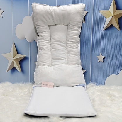 Velvet Baby Carry Nest – Berry Purple | Teddy on Moon Edition