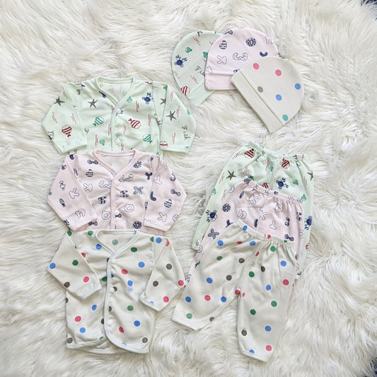 Alphabet Dreams – 3-Piece Newborn Suit Set