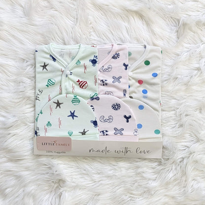 Alphabet Dreams – 3-Piece Newborn Suit Set