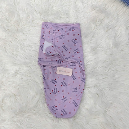 "I Love My Parents" Baby Swaddle