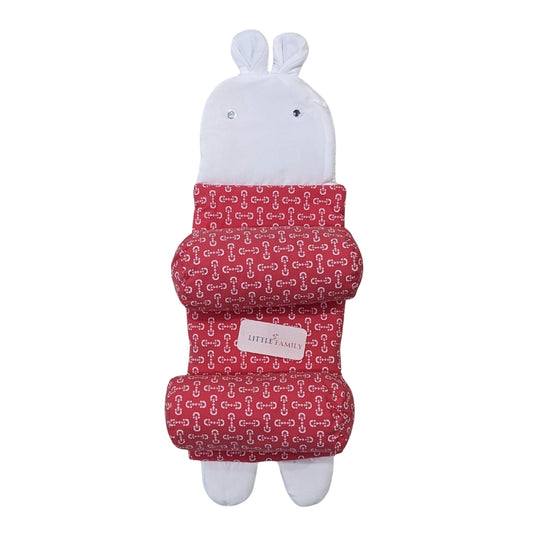 Red Blossom Baby Head Shaping Pillow – Ergonomic Support