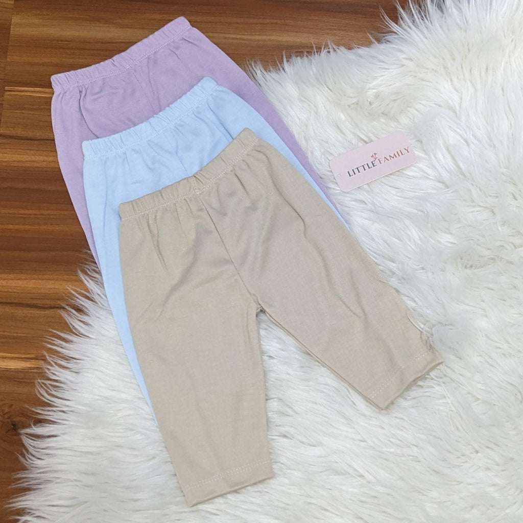 Pack of 3 Newborn Cotton Trousers