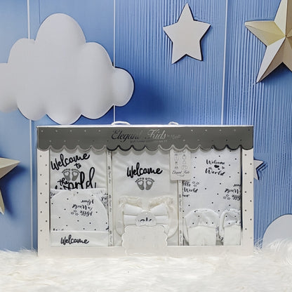 Welcome to the World – 10-Piece Baby Gift Set