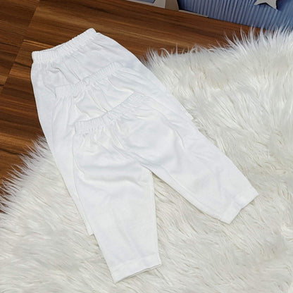Pack of 3 Baby Pajamas – Soft Cotton Trousers
