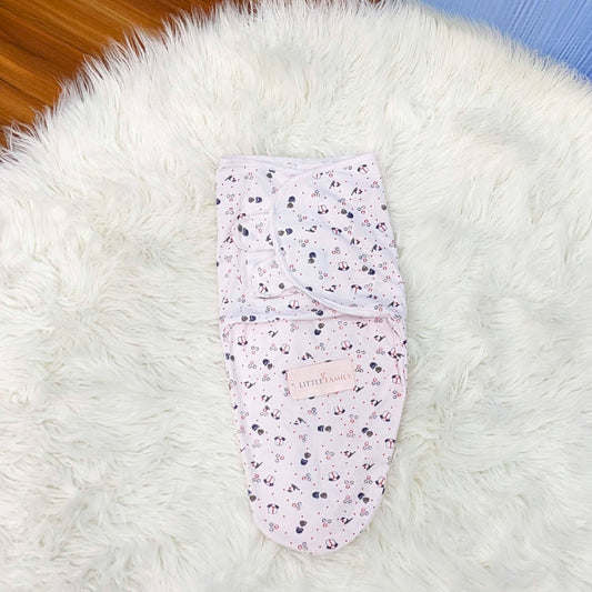 Arctic Bubbles Print Baby Swaddle