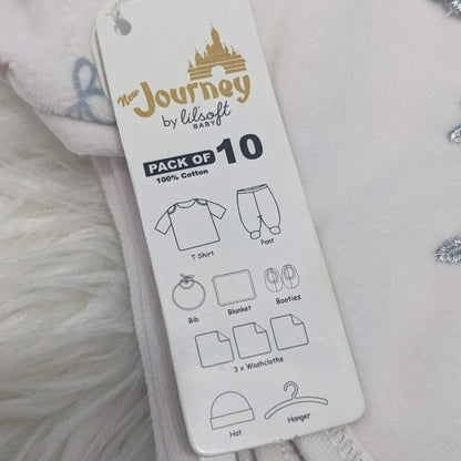 Prince 10-Piece Fleece Newborn Starter Set - Golden