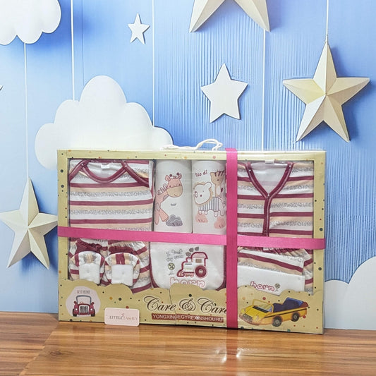 Care & Care 10-Piece Newborn Gift Set – Soft Cotton Essentials