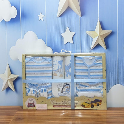 Care & Care 10-Piece Newborn Gift Set – Soft Cotton Essentials