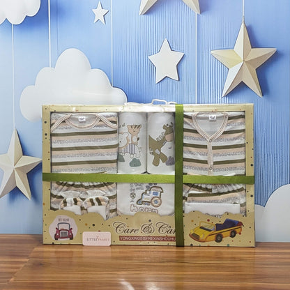 Care & Care 10-Piece Newborn Gift Set – Soft Cotton Essentials