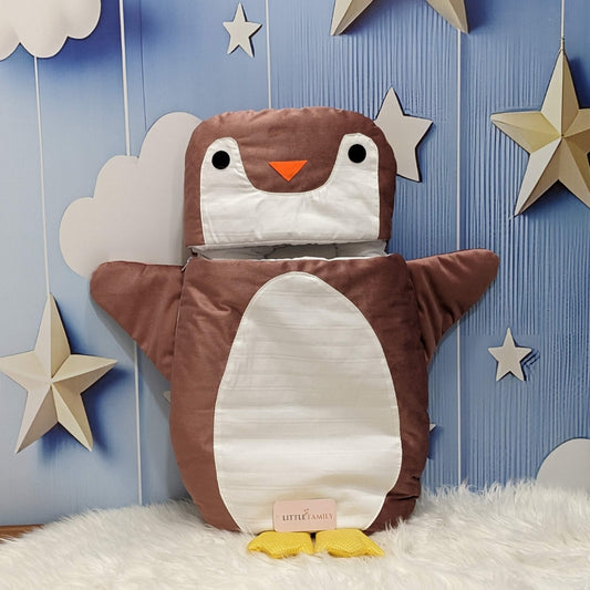 Velvet Baby Carry Nest – Penguin Design