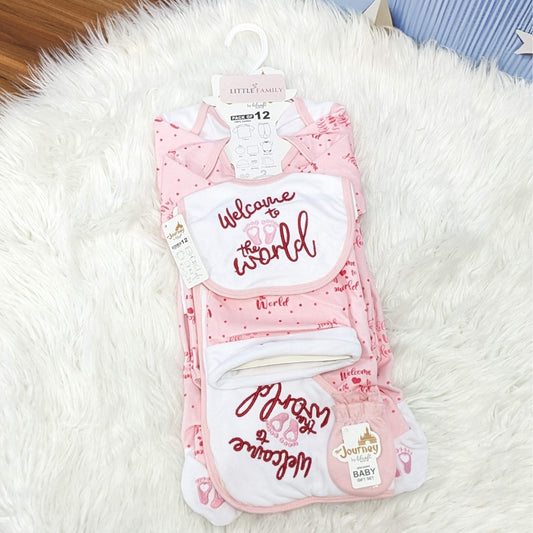Welcome to the World Baby Starter Set – Pink