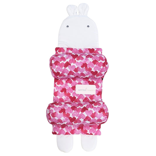 Pink Heart Baby Head Shaping Pillow – Ergonomic Support